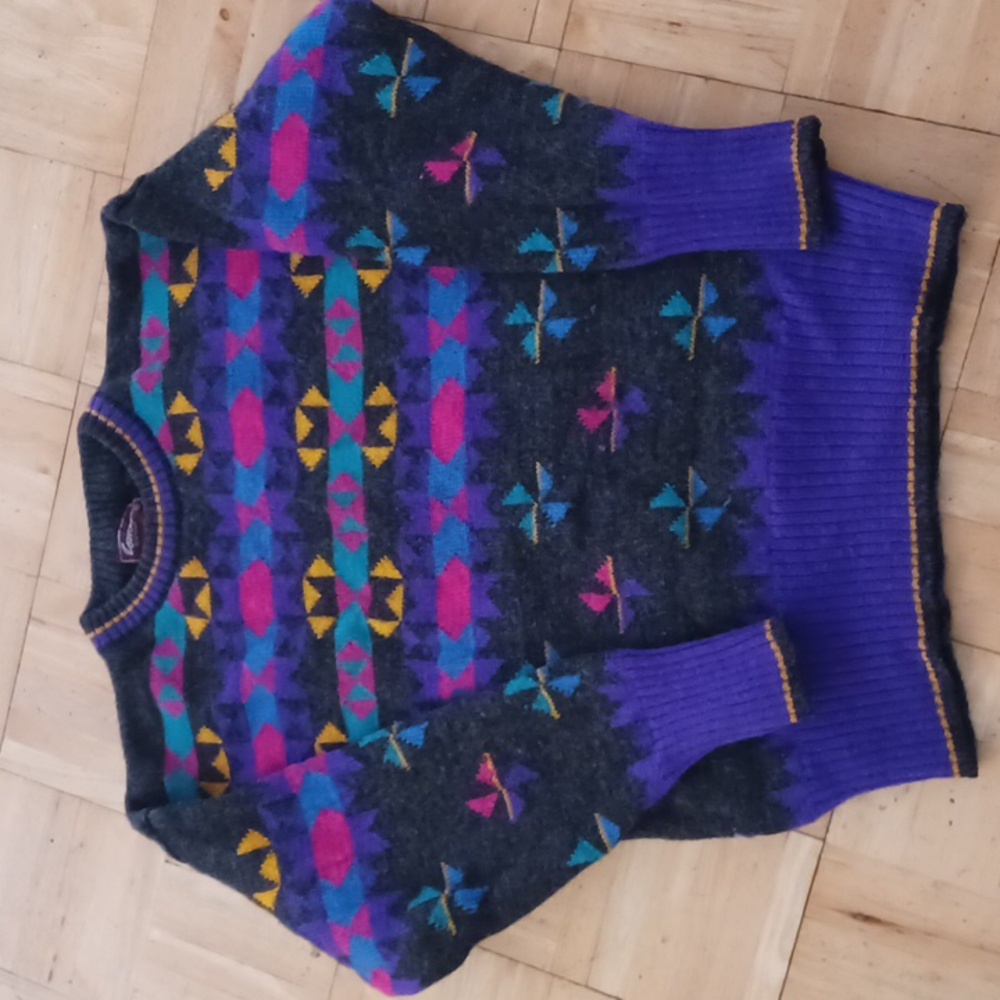 Concept wool sweater women's size medium made in Britain